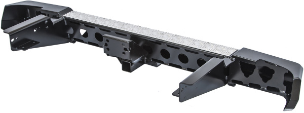 Бампер РИФ силовой задний УАЗ Пикап 2005+ с квадратом под фаркоп стандарт