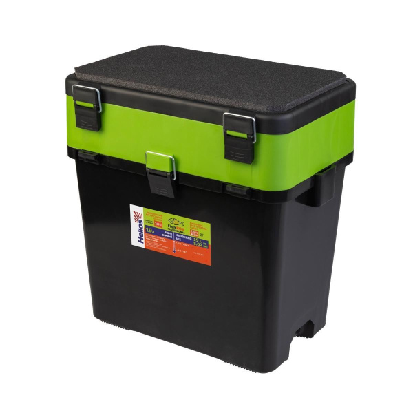 2 Ящик зимний FishBox (19л) зеленый Helios