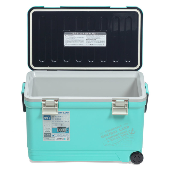 Термобокс SHINWA Holiday Land Cooler 33H бирюзовый