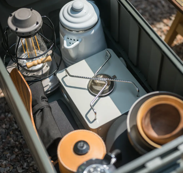 Плита газовая Naturehike 2 кВт, бежевая