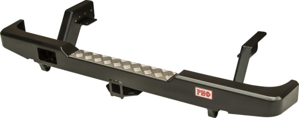 Бампер РИФ задний Mitsubishi L200 с фаркопом