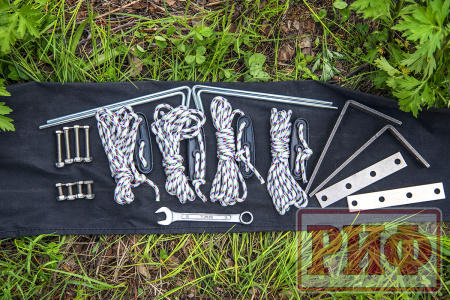 Маркиза автомобильная РИФ веерная 2,5х2,5 м (правая)