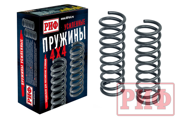 Пружины РИФ передние Toyota Land Cruiser 70/73/78 1990-1996 +50 кг лифт 50 мм