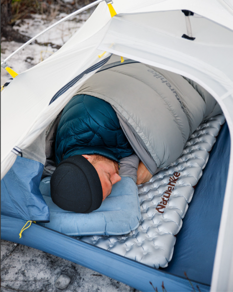 Коврик надувной Naturehike 183х64х8 см, оранжевый