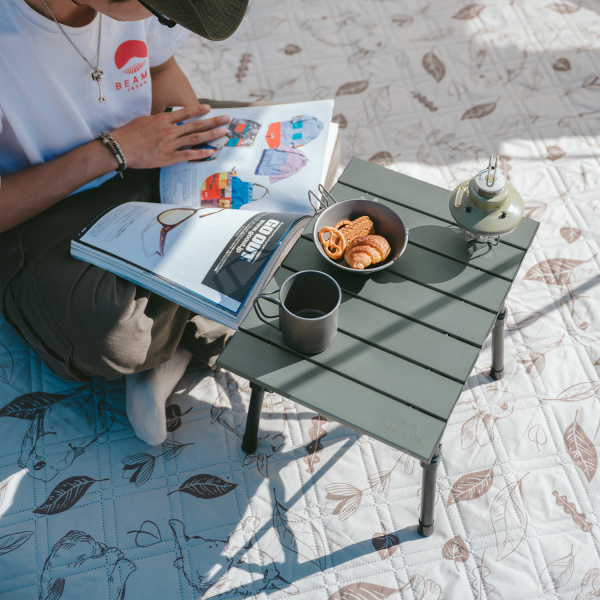 Стол туристический Naturehike складной, 40,5х29х30,5см, зеленый