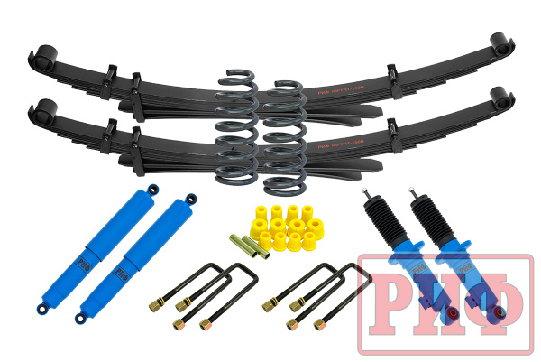 Лифт-комплект РИФ арктический Mitsubishi L200 2015-2023, Fiat Fullback 2016+ мягкий лифт 40 мм