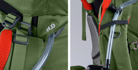 Рюкзак туристический Naturehike 55 л, зеленый