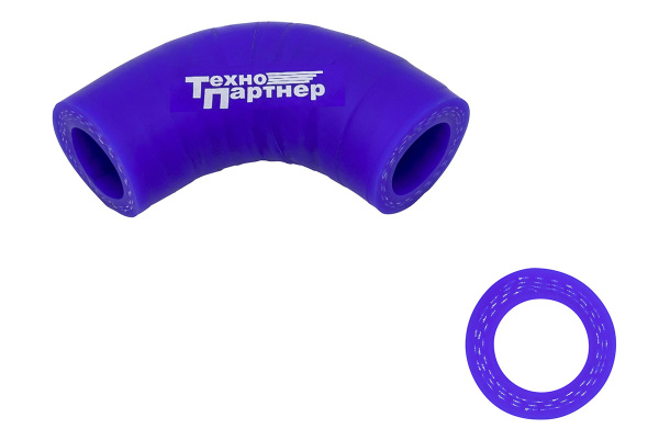 Шланг вентиляции картера дв.ЗМЗ-406 (угловой) силикон армированный
