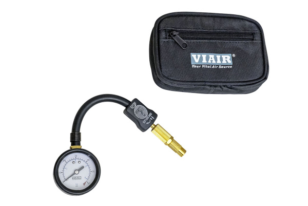 Манометр 2" с шлангом для стравливания от 0 до 4 атм