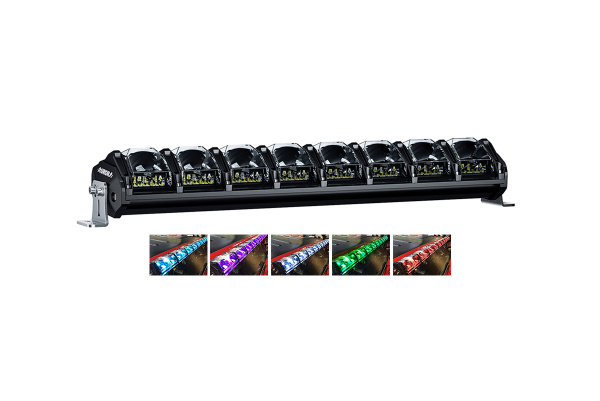 Светодиодная фара комбинированного света AURORA 508 мм 248W LED с RGB подсветкой