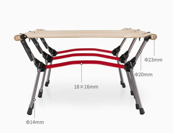 Раскладушка Naturehike XJC04 190х65х38 см, до 155 кг, черная