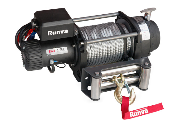 Лебёдка электрическая (индустр.) 12V Runva EWN17500U 7930 кг