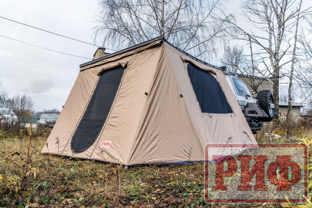 Стенки к автомобильной маркизе РИФ 3Х2.5 м Black Out