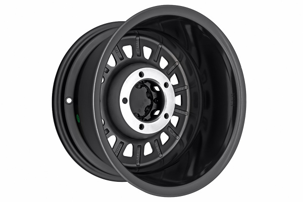 Диск УАЗ литой черный матовый 5x139,7 8xR16 d108,2 ET+15 (продаются по 4 шт.)