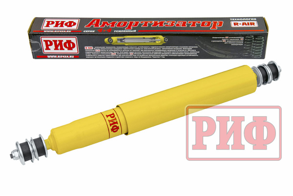 Амортизатор усиленный РИФ передний Toyota Land Cruiser 80/105 лифт 100 мм