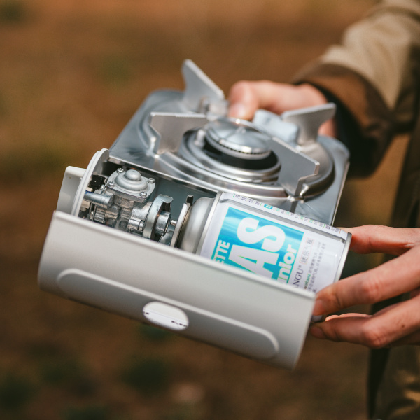 Плита газовая Naturehike 2,2 кВт, темно-белая