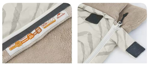 Мешок спальный Naturehike Shanmi, 210х80см, (ТК: +10C), бежевый