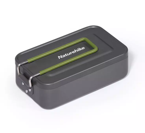 Котелок с крышкой Naturehike алюминиевый