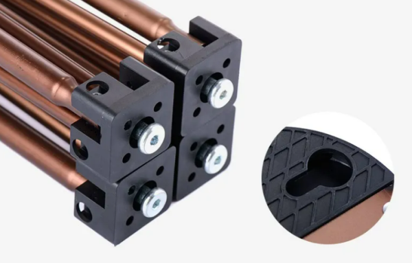 Стол туристический Naturehike алюминиевый, 69,5х69,5х56 см, складной, серый