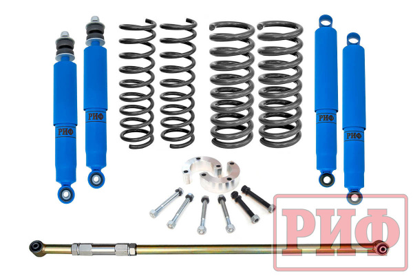 Лифт-комплект РИФ арктический ВАЗ Нива 2121, 21213 лифт 50 мм +0-50 кг