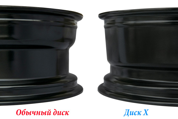 Диск усиленный УАЗ стальной черный 5x139,7 7xR16 d110 ET+30