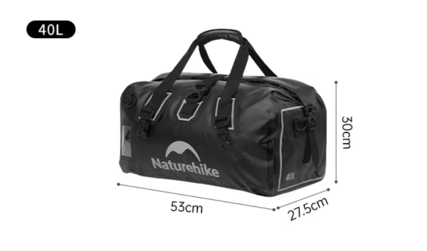 1 Гермосумка Naturehike 40 л ПВХ (черная) 1 Гермосумка Naturehike 40 л ПВХ (черная)