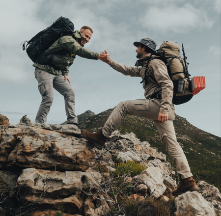 Рюкзак туристический Naturehike 70 л, черный