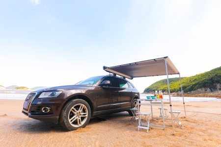 Маркиза автомобильная РИФ 2х2,5 м, цвет песочный