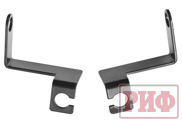 Комплект кронштейнов РИФ для переноса крепления тормозных шлангов УАЗ Патриот 2018+ лифт 50 мм